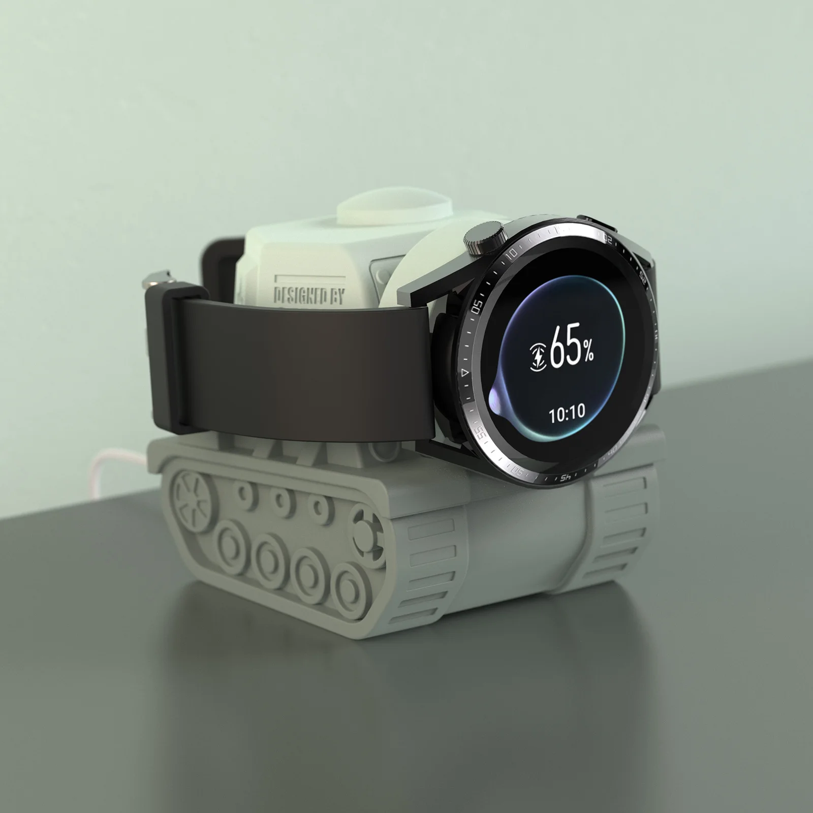 Силиконовая Подставка для зарядки Huawei Watch GT3/GT3 Pro/GT2 Pro/GT Cyber Док-станция для зарядки Huawei Watch 3 /3Pro/Watch D/GT Runner Изображение 3