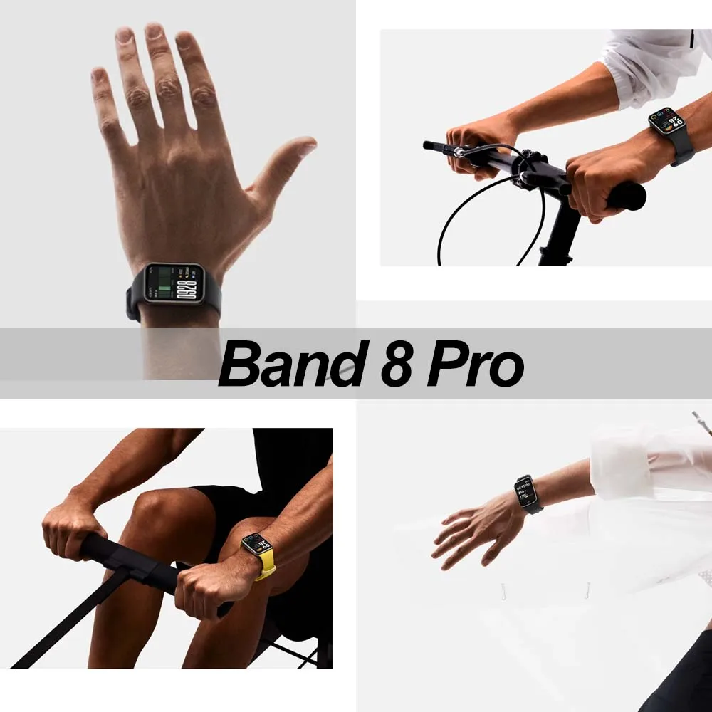 Силиконовый ремешок для mi band 8 pro Ремешки аксессуары для смарт-часов Замена браслета для Xiaomi mi band 8 pro Изображение 2