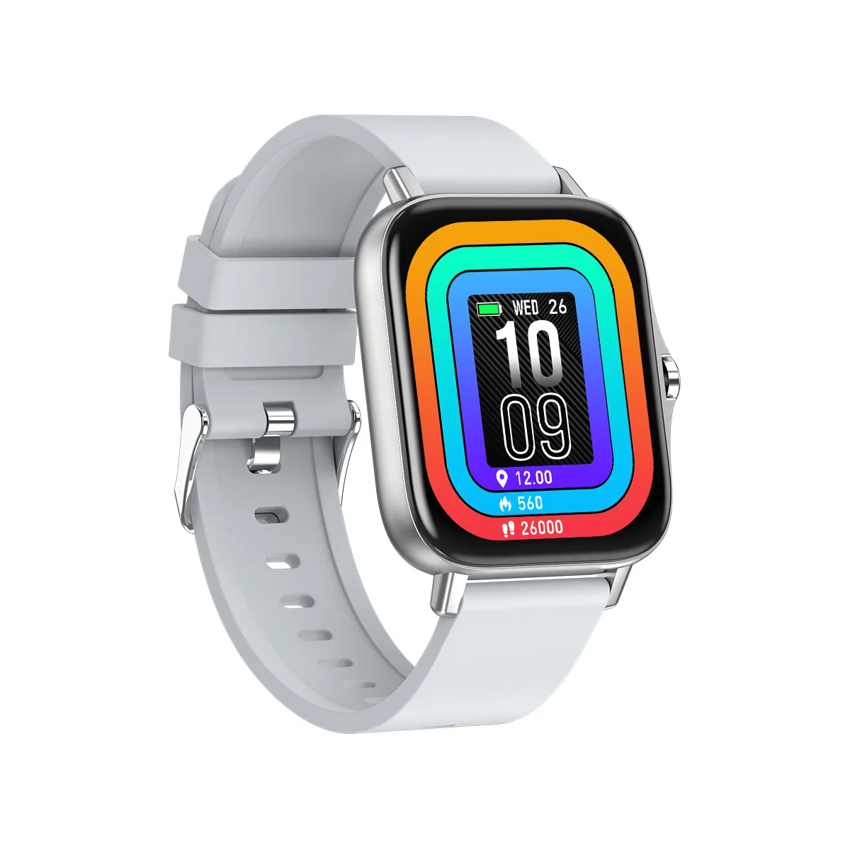 Смарт-часы для телефонов Android и iOS, совместимые с iPhone Samsung, водонепроницаемые смарт-часы с пульсометром IP67 Изображение 2