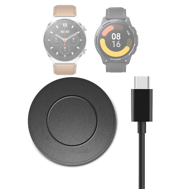 Смарт-Часы Док-Станция Зарядное Устройство Адаптер USB-Кабель Для Зарядки Шнур Питания Xiaomi Watch S1/S1 active Smart Watch Спортивные Аксессуары Изображение 0