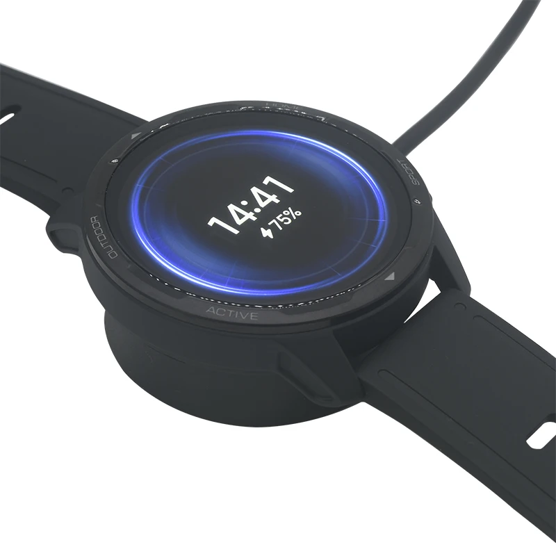 Смарт-Часы Док-Станция Зарядное Устройство Адаптер USB-Кабель Для Зарядки Шнур Питания Xiaomi Watch S1/S1 active Smart Watch Спортивные Аксессуары Изображение 5