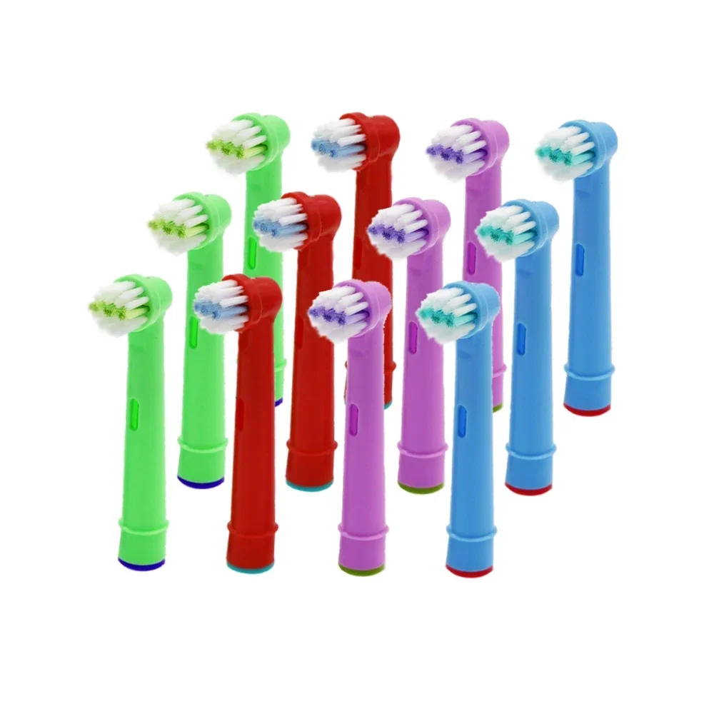 Сменные Головки Детских Зубных Щеток для Oral B EB-10A Pro-Health Stages 4/8/12 шт. Для ухода за полостью рта Электрической Зубной Щеткой, 3D Excel Изображение 0