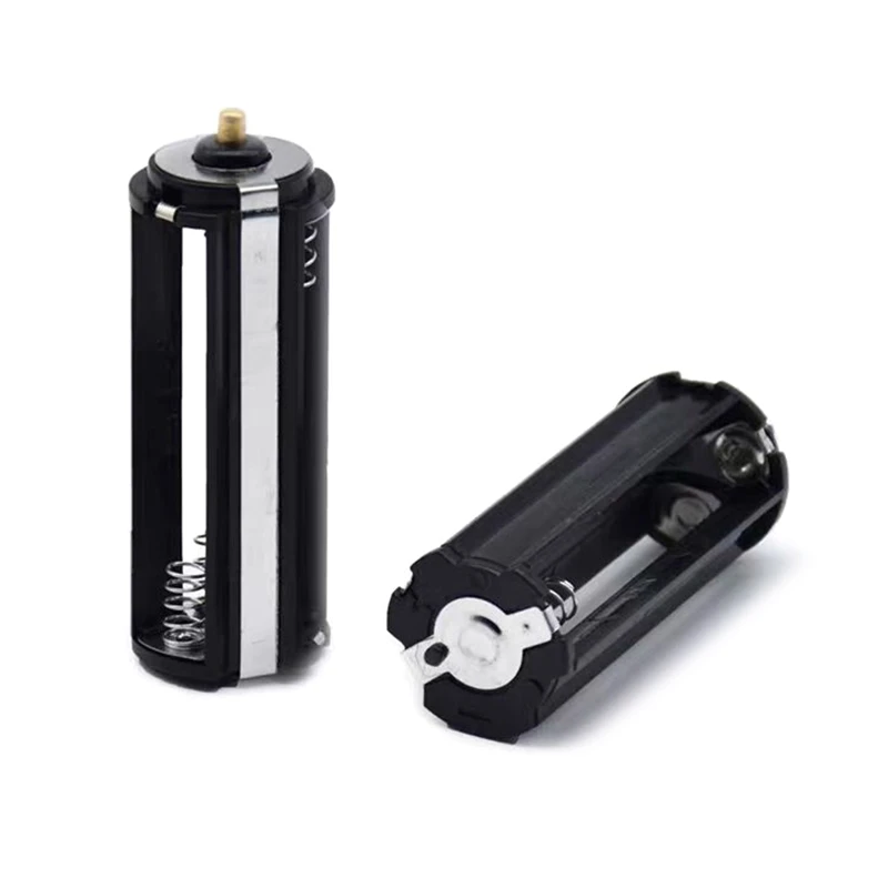 Черный батарейный отсек для 3 батареек ААА 1,5 В, фонарик с держателем 3x ААА Изображение 3