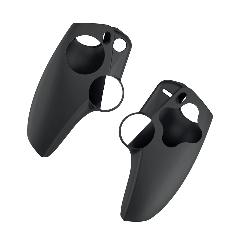 Черный чехол для контроллера игровой консоли PS Portal, защитный чехол, противоударный силиконовый чехол для захвата игрового автомата, чехол-накладка Изображение 0