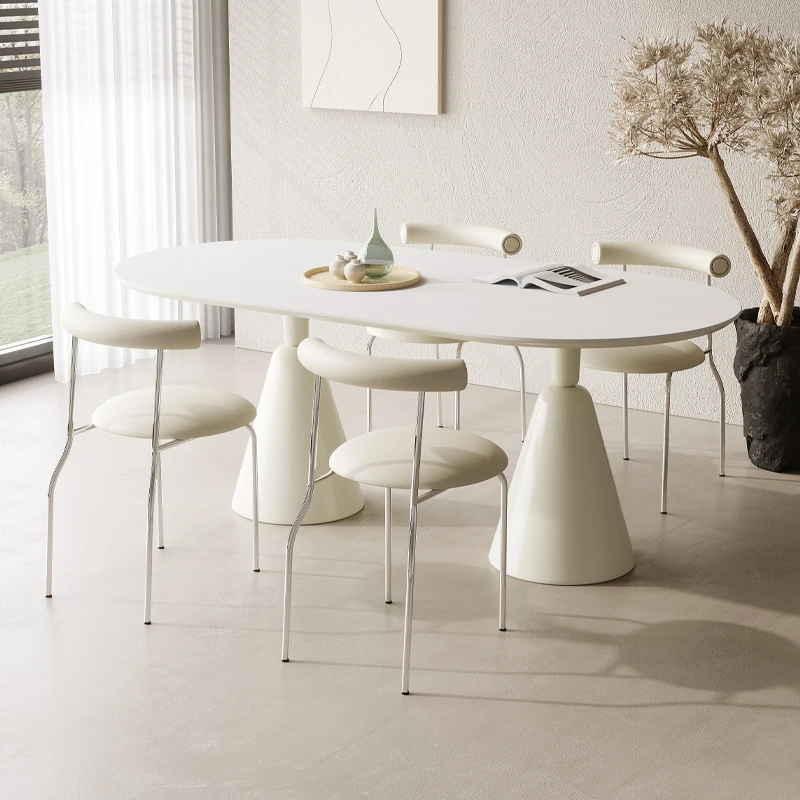 Эргономичный Дизайн современных обеденных стульев Для спальни, ресторана, обеденных стульев, шезлонгов для ожидания, кухонной мебели Salle Manger Изображение 1